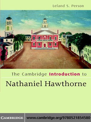 cover image of The Cambridge Introduction to Nathaniel Hawthorne